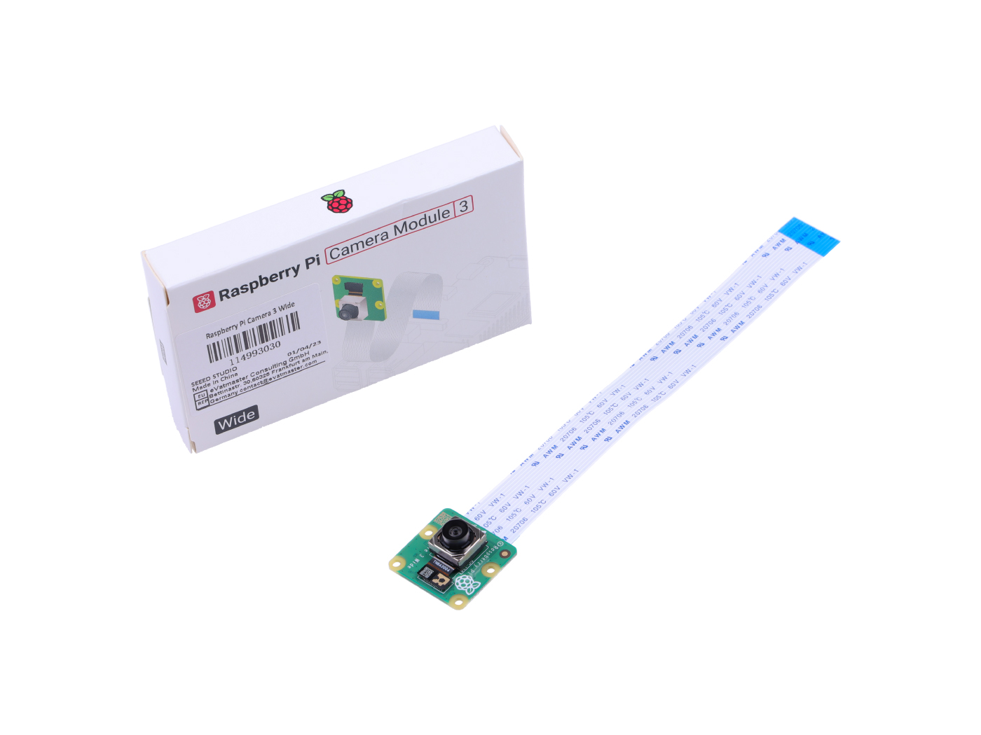Raspberry Pi Camera 3 Wide Cam - Raspberry Pi Hq Camera Microscope Lens ulasan dan harga
